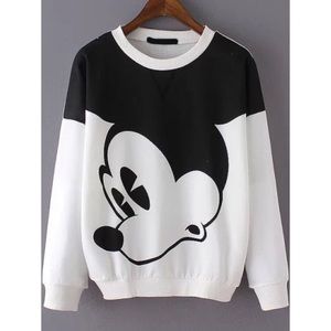 Women’s Mickey Mouse pullover sweater